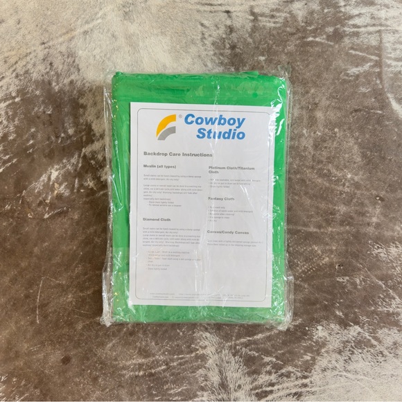 COWBOY STUDIO Chromakey Green Screen Muslin Background Photography Backdrop NWT - Picture 4 of 10